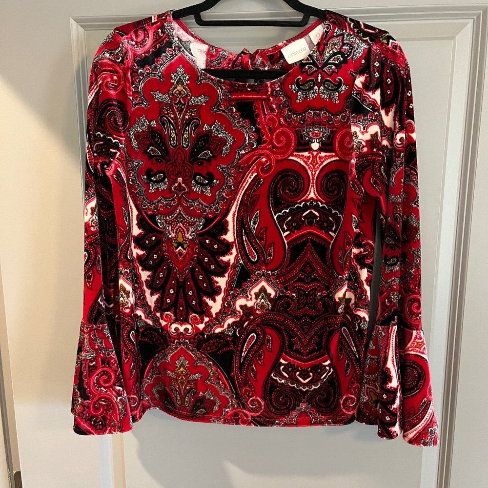 Chico’s Velvet top